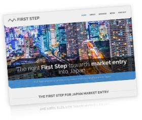First Step Japan - Market Entry (Homepage)